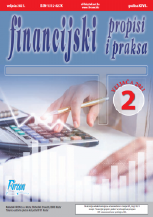 Časopisa „Financijski propisi i praksa“ broj: 02/21